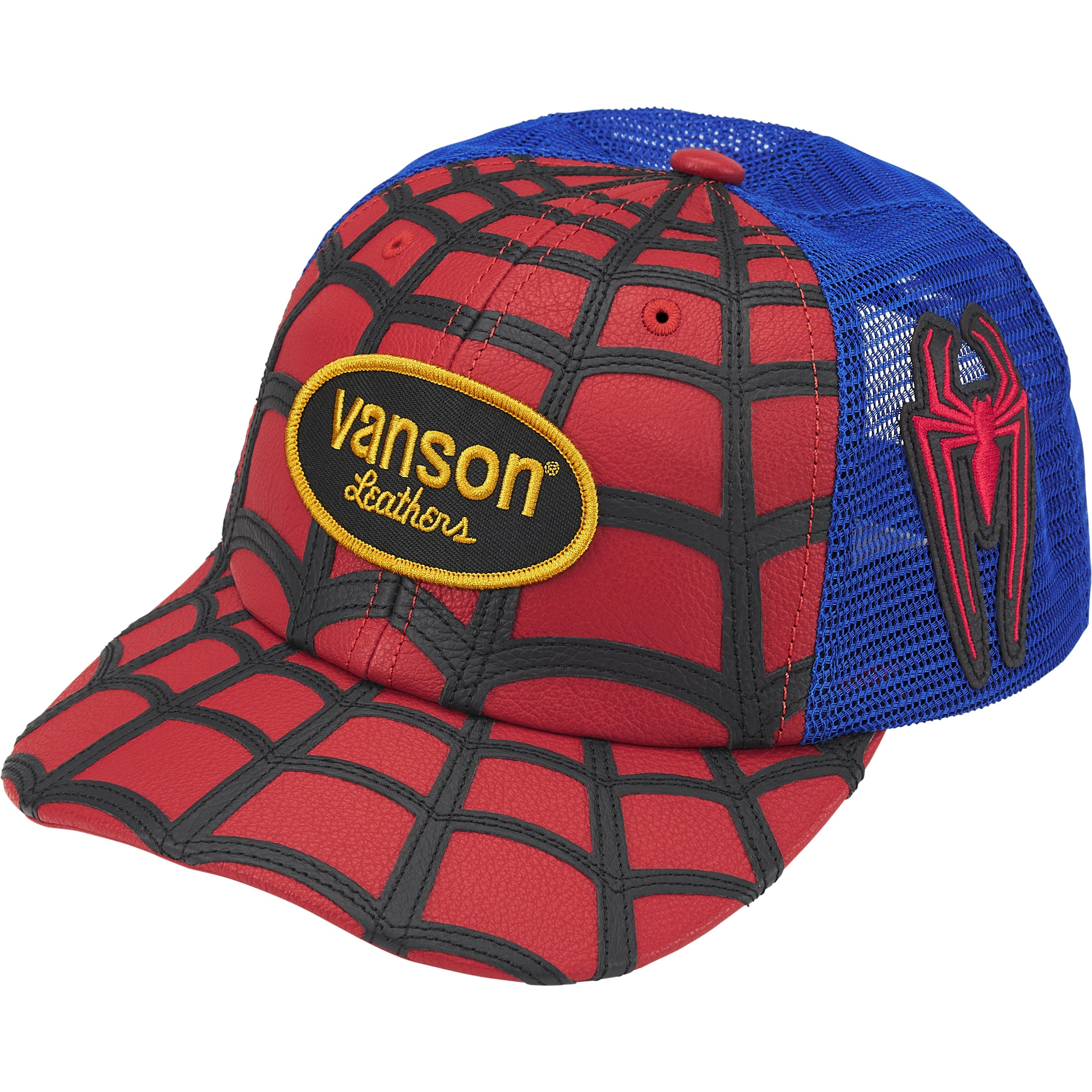 Supreme®/Vanson Leathers® Spider-Man Mesh Back 6-Panel view 2